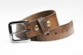 MenÃ¢â¬â¢s Used Brown Leather Belt With Patina